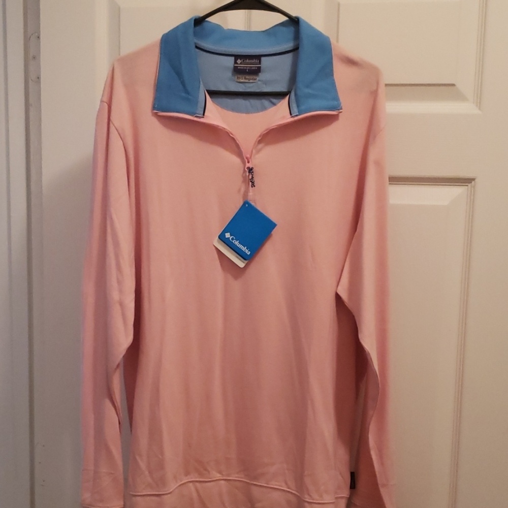 Columbia long sleeve, 1/4 zip